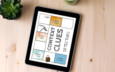 Context Clues Detective Board Game