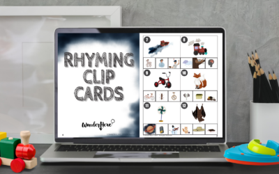 Rhyming Clip Cards