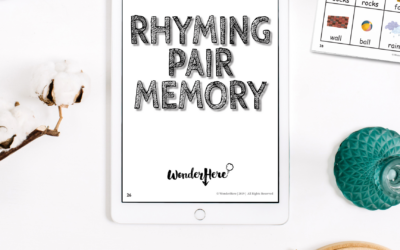 Rhyming Pair Memory