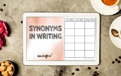 Synonyms in Writing