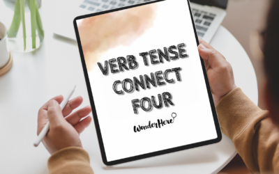 Verb Tense Connect Four